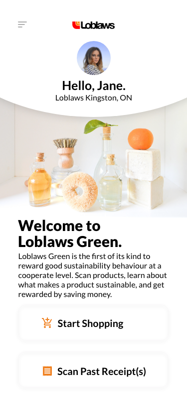 Loblaws Green home page